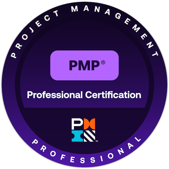 Project Management Professional (PMP)® badge